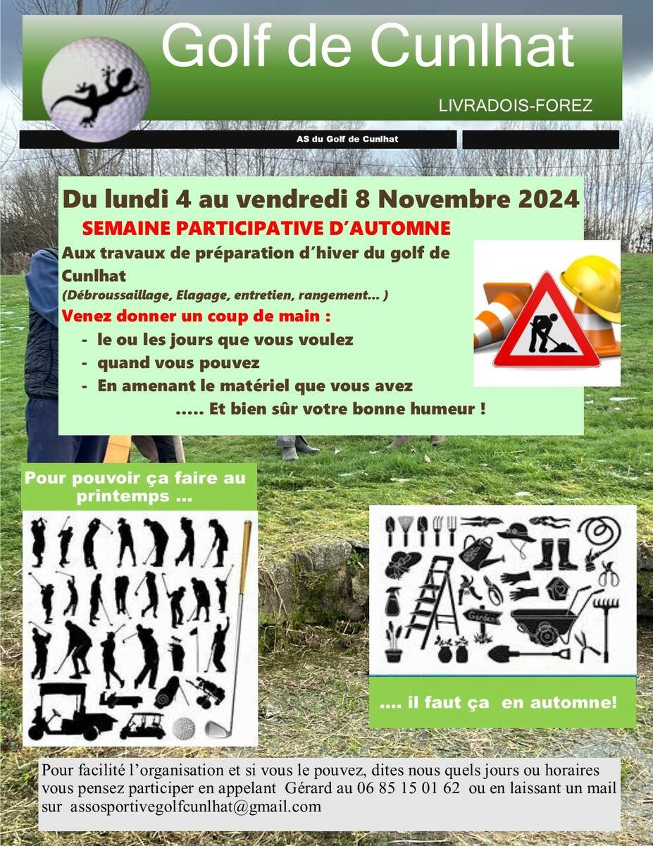 Travaux d'automne